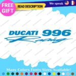 Fits Ducati Stickers Decals Vinyl Corse Moto Bike Monster Fuel Tank Motorcycle - Image 11