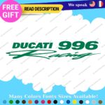 Fits Ducati Stickers Decals Vinyl Corse Moto Bike Monster Fuel Tank Motorcycle - Image 13