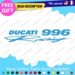Fits Ducati Stickers Decals Vinyl Corse Moto Bike Monster Fuel Tank Motorcycle - Image 22