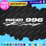 Fits Ducati Stickers Decals Vinyl Corse Moto Bike Monster Fuel Tank Motorcycle - Image 4