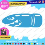 JDM Bullet Decals Stickers Vinyl Bill Super Mario Drift Stance Car Japan - Image 24