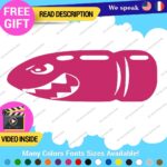 JDM Bullet Decals Stickers Vinyl Bill Super Mario Drift Stance Car Japan - Image 8