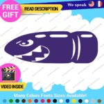 JDM Bullet Decals Stickers Vinyl Bill Super Mario Drift Stance Car Japan - Image 10