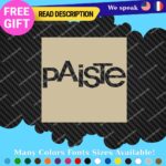 Fits Paiste Decal Sticker Vinyl Cymbal Rude Set Ride Hat Crash Swiss Bell Chime - Image 28