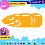 JDM Bullet Decals Stickers Vinyl Bill Super Mario Drift Stance Car Japan - Image 26