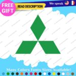 Fits Mitsubishi Decals Sticker Vinyl Legend Sport Car Eclipse JDM Evo Evolution - Image 12