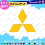 Fits Mitsubishi Decals Sticker Vinyl Legend Sport Car Eclipse JDM Evo Evolution - Image 23