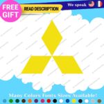 Fits Mitsubishi Decals Sticker Vinyl Legend Sport Car Eclipse JDM Evo Evolution - Image 24