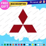 Fits Mitsubishi Decals Sticker Vinyl Legend Sport Car Eclipse JDM Evo Evolution - Image 25