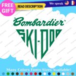 Fits Skidoo Decals Stickers Vinyl Old 1940 Team Snowmobile Sled Snow Bombardier - Image 12