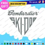 Fits Skidoo Decals Stickers Vinyl Old 1940 Team Snowmobile Sled Snow Bombardier - Image 15