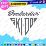 Fits Skidoo Decals Stickers Vinyl Old 1940 Team Snowmobile Sled Snow Bombardier - Image 18