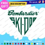 Fits Skidoo Decals Stickers Vinyl Old 1940 Team Snowmobile Sled Snow Bombardier - Image 22