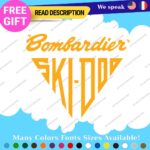 Fits Skidoo Decals Stickers Vinyl Old 1940 Team Snowmobile Sled Snow Bombardier - Image 23