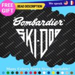 Fits Skidoo Decals Stickers Vinyl Old 1940 Team Snowmobile Sled Snow Bombardier - Image 24