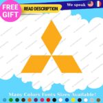 Fits Mitsubishi Decals Sticker Vinyl Legend Sport Car Eclipse JDM Evo Evolution - Image 26