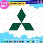 Fits Mitsubishi Decals Sticker Vinyl Legend Sport Car Eclipse JDM Evo Evolution - Image 27