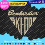 Fits Skidoo Decals Stickers Vinyl Old 1940 Team Snowmobile Sled Snow Bombardier - Image 28