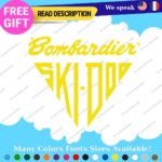 Fits Skidoo Decals Stickers Vinyl Old 1940 Team Snowmobile Sled Snow Bombardier - Image 27