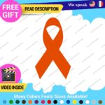 Fits Awareness Ribbon Breast Decals Stickers Vinyl Cancer Pink Survivor Memorial - Image 6