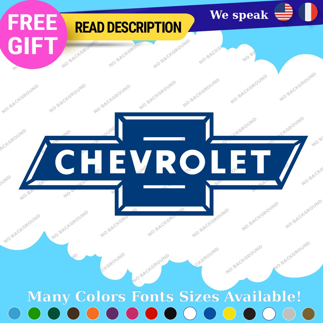 Fits Chevrolet Decal Stickers Vinyl Chevy Vintage Old Bowtie SS Tailgate Bed 297353858406 Fits Chevrolet Decal Stickers Vinyl Chevy Vintage Old Bowtie SS Tailgate Bed - Image 1