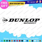 Fits Dunlop Decals Stickers Vinyl Tires Tyre Racing Sport Drift Race Tunning Low - Image 17