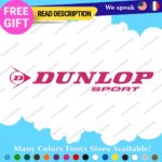 Fits Dunlop Decals Stickers Vinyl Tires Tyre Racing Sport Drift Race Tunning Low - Image 23