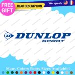 Fits Dunlop Decals Stickers Vinyl Tires Tyre Racing Sport Drift Race Tunning Low - Image 7