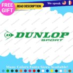 Fits Dunlop Decals Stickers Vinyl Tires Tyre Racing Sport Drift Race Tunning Low - Image 9