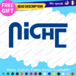 Fits Niche wheels Decals Stickers Vinyl Car Rim Mag JDM Tuning Drift Race Road - Image 14