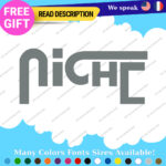 Fits Niche wheels Decals Stickers Vinyl Car Rim Mag JDM Tuning Drift Race Road - Image 18