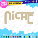 Fits Niche wheels Decals Stickers Vinyl Car Rim Mag JDM Tuning Drift Race Road - Image 20