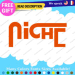 Fits Niche wheels Decals Stickers Vinyl Car Rim Mag JDM Tuning Drift Race Road - Image 7