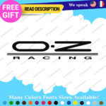 Fits OZ Racing Wheels Decal Stickers Vinyl JDM Rim Tire Power Japan Kit