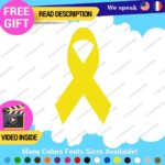 Fits Awareness Ribbon Breast Decals Stickers Vinyl Cancer Pink Survivor Memorial - Image 15