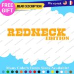 Redneck Edition Decals Sticker Vinyl Vintage Old Car Truck JDM Performance Sport - Image 22