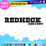 Redneck Edition Decals Sticker Vinyl Vintage Old Car Truck JDM Performance Sport - Image 29