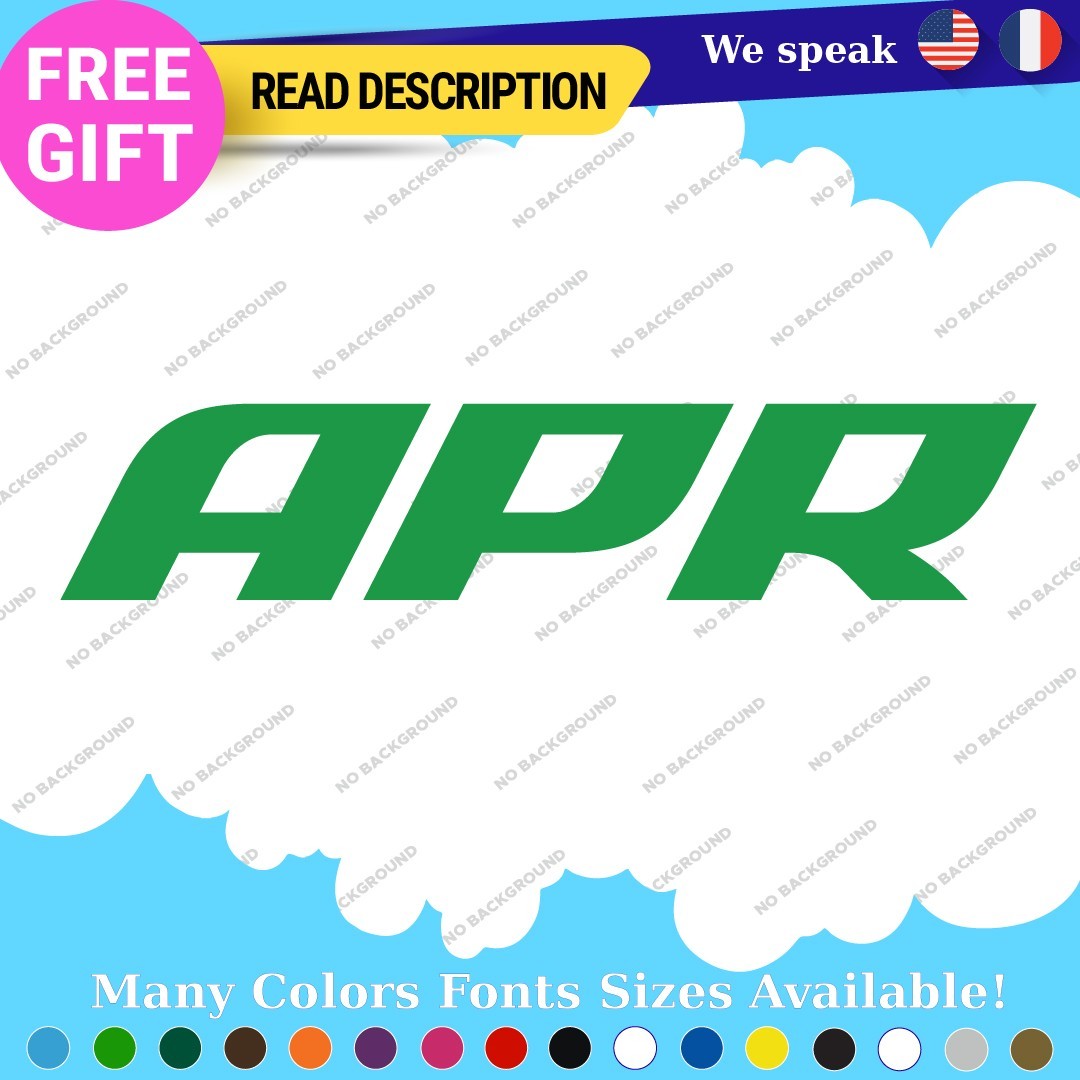 Fits APR Performance Decals Stickers Vinyl Stage III Tuning JDM Motorsport ABS - Image 13
