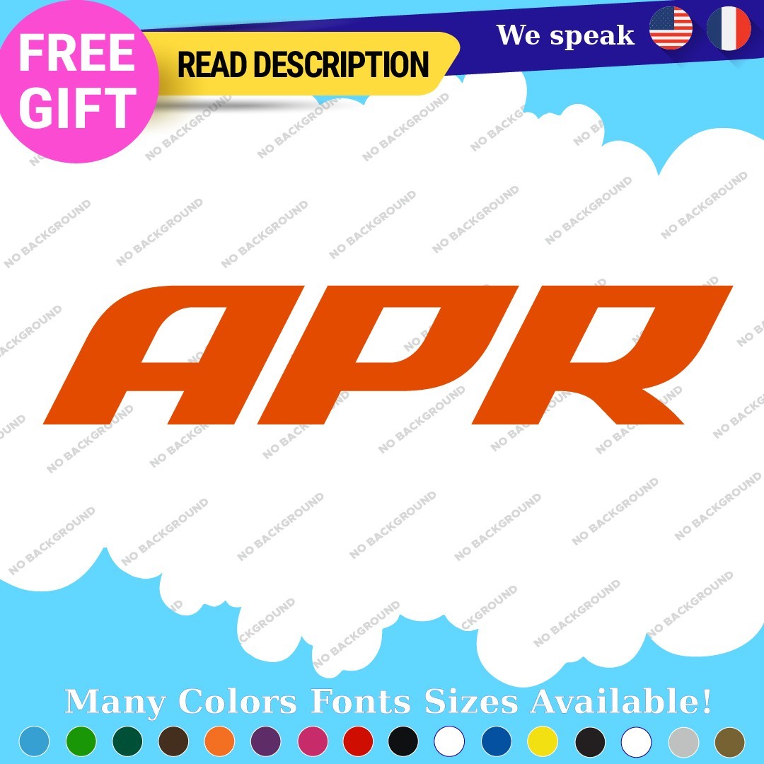 Fits APR Performance Decals Stickers Vinyl Stage III Tuning JDM Motorsport ABS - Image 4