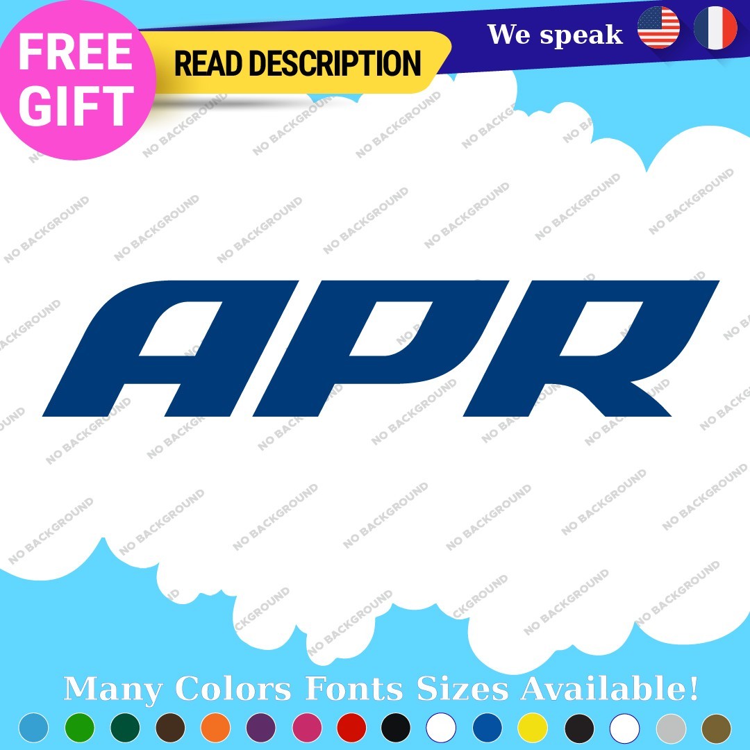 Fits APR Performance Decals Stickers Vinyl Stage III Tuning JDM Motorsport ABS - Image 9