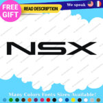 Fits NSX Acura Decals Stickers Vinyl Integra RSX DC2 JDM TSX TLX RDX Type VTEC