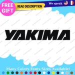 Fits Yakima Rack Roof Decal Sticker Vinyl Car Bumper Cycle Hitch Cargo EXO JDM. - Image 5
