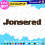 Fits Jonsered Chainsaw Decal Sticker Vinyl Champ Saw Chain Wood Gas Oil Tool Kit - Image 17