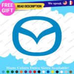 Fits Mazda Decals Stickers Vinyl Emblem JDM Drift Tuning Door Fuel Rim Japan