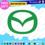 Fits Mazda Decals Stickers Vinyl Emblem JDM Drift Tuning Door Fuel Rim Japan - Image 5