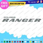 Fits Polaris Ranger Sticker Decal Vinyl Racing Assault Indy Axys Snowmobile Old - Image 11