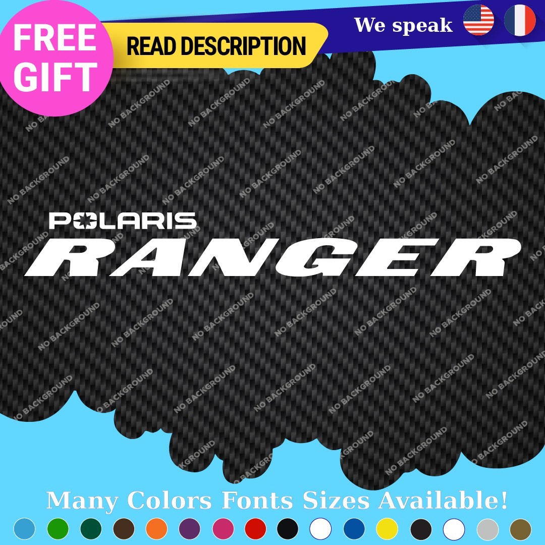 Fits Polaris Ranger Sticker Decal Vinyl Racing Assault Indy Axys Snowmobile Old 297745757436 Fits Polaris Ranger Sticker Decal Vinyl Racing Assault Indy Axys Snowmobile Old - Image 1