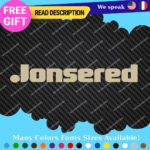 Fits Jonsered Chainsaw Decal Sticker Vinyl Champ Saw Chain Wood Gas Oil Tool Kit - Image 28