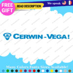 Fits Cerwin Vega Audio Speaker Decals Stickers Vinyl D9 LS-12 VS100 Bass Sound l - Image 11