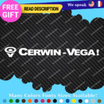 Fits Cerwin Vega Audio Speaker Decals Stickers Vinyl D9 LS-12 VS100 Bass Sound l - Image 3